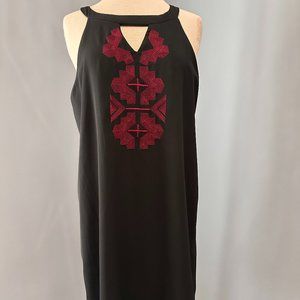 Moonlight Embroidered Front Dress